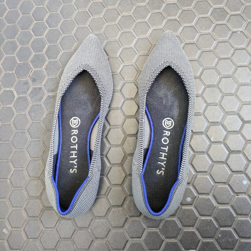 Rothy's the Point flats size 7